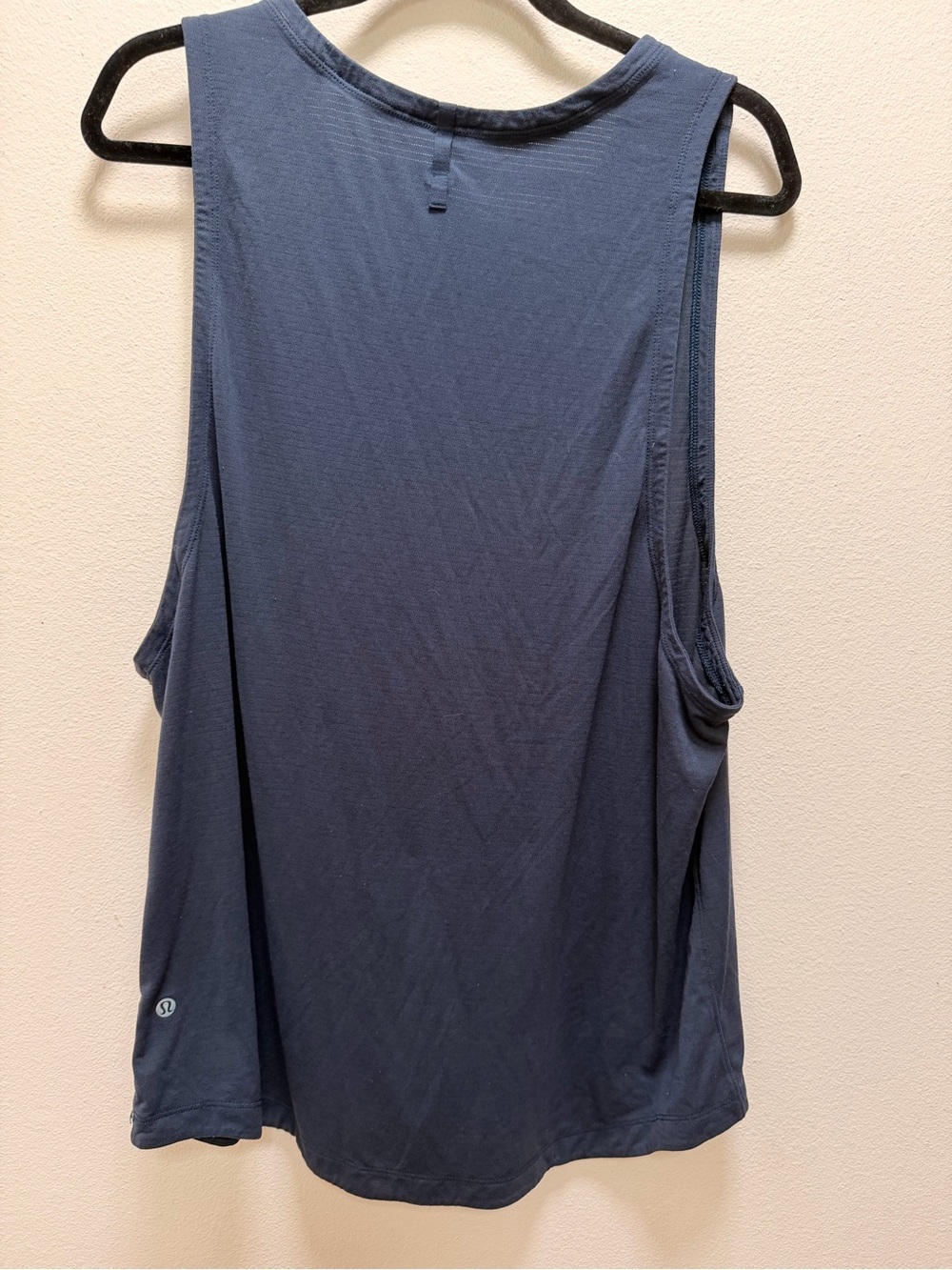 Men’s Sleeveless Tank - Navy XL - Picture 2 of 2